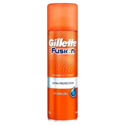 Gillette , 195 g, 1 Pack (퓨전 하드라 프텍션 쉐빙)