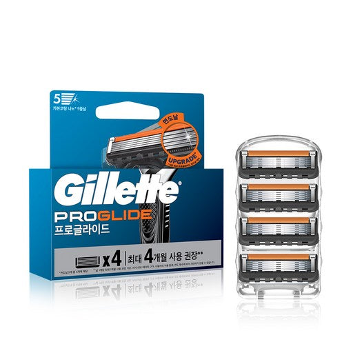 Gillette Peugeulradeu Sheets Nyueol Noodles Nal , 4 Pack , 1 Pack (프글라드 뉴얼 날)