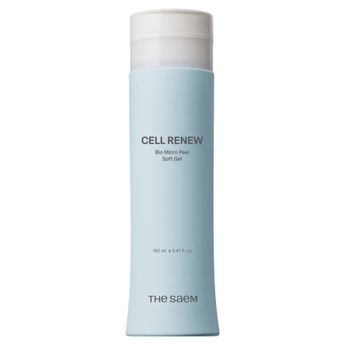 Deosaem Sel Rinyu Bao Makeu Pil Soft Gel , 160 ml, 1 Pack (더샘 셀 리뉴 바이오 마이크로 필 소프트 젤, 160ml, 1개)