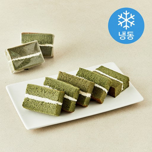 Rice Cake Pyeon Konggomul Ssuk Rice Kekeu ( Frozen ), 30 g, 9 Pack , 1 Pack (편 콩고물 쑥 케크)