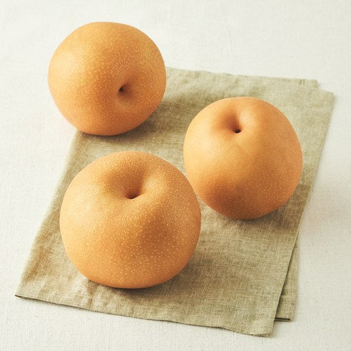 Organic Injeung Pear 2~3 Pack , 1 Pack , 1.4 kg (유기농 인증 배 2~3입, 1개, 1.4kg)
