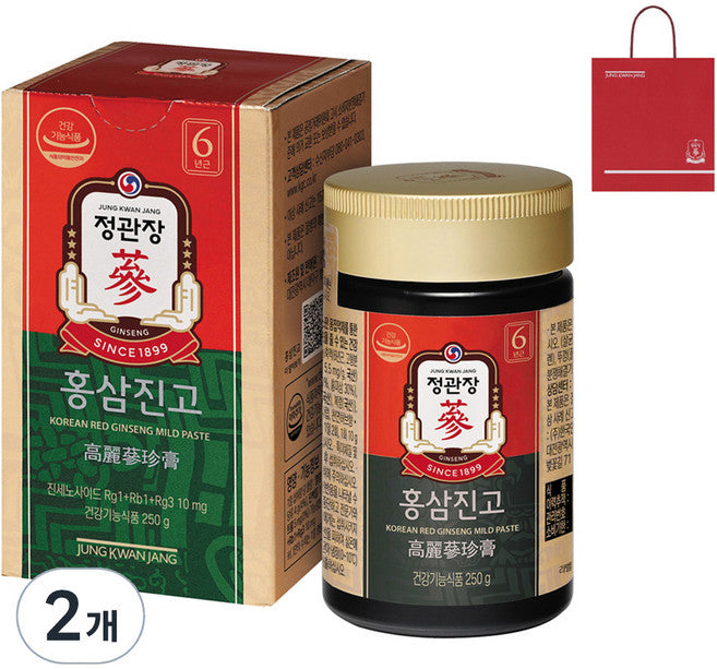 KGC , 250 g, 2 Pack (진고 쇼핑백)
