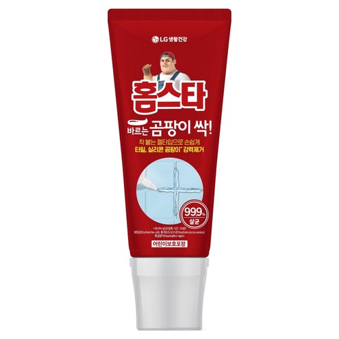 Homseuta Bareu Gompang Ssak Set Jeongje , 120 ml, 1 Pack (홈스타 바르는 곰팡이 싹 세정제, 120ml, 1개)