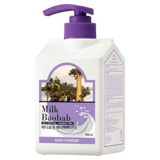 Milkeubao Rice Body Lotion Baby Powder Scent , 500 ml, 1 Pack (밀크바오)