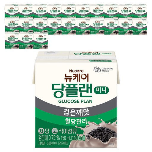 Nyu Care Dangpeulraen Mini Geomeunkkae Flavor , 24 Pack , 150 ml (뉴 당플랜 검은깨)