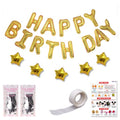 Ribingda Saeng Byeol Hol g Keoteun Set , Gold , Silver , 1 Set (리빙다 생일 별 홀로그램 커튼 세트, 골드, 실버, 1세트)