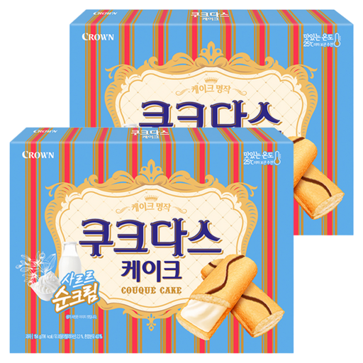 Couque Kekeu , 154 g, 2 Pack (케크)