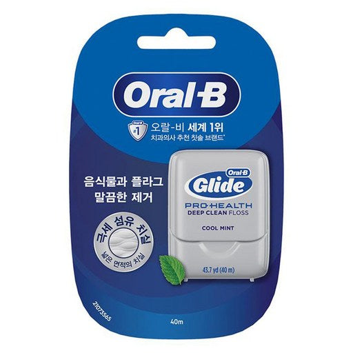 Oralbi Geulradeu Deep Keulrin Chisil , 40 m, 1 Pack , 1 Pack (오랄비 글라드 클린 치실)
