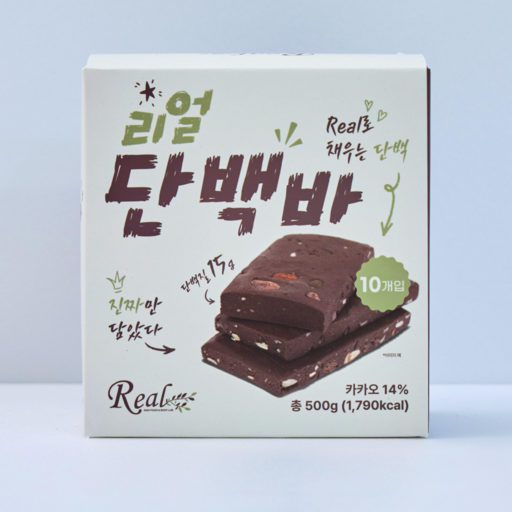 Rieolpudeu & Body Raep Rieol Danbaekba Daeoteuba Geonganggansik Gyeongnam Got Persimmon Low-Sugar Protein Ba Cheonyeon Peutinba , 1 Pack , 500 g (리얼푸드 랩 리얼 단백바 다어트바 건강간식 경남 곶 바 천연 프틴바)