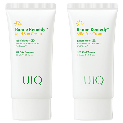 Yukeu Baom Remidi Madeu Sunscreen SPF 50+ PA++++, 50 ml, 2 Pack (유크 바옴 레미디 마드)