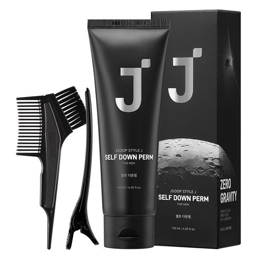 Jesup Seutaje Packets Maen Selpeu Daunpeom Modeunmobalyong + Jipge + Peomji + Sheets Gap + Peombeureoswi Set , 120 ml, 1 Pack (제숲 스타제 맨 셀프 다운펌 모든모발용 집게 펌지 갑 펌브러쉬)