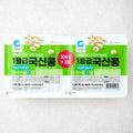Chungjungone 1 Grade Domestic Kong Tofu Buchimjji Pack Gyeomyong , 300 g, 2 Pack (청정원 1등급 국산콩 두부 부침찌개 겸용, 300g, 2개)