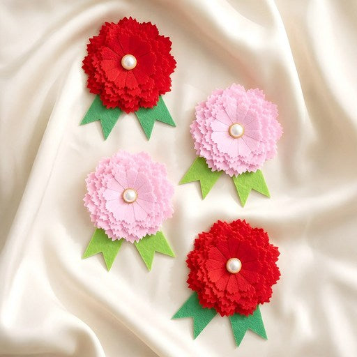 Eobeonal Kkot Kasyeon Mandeulgi 4 Pack Set , 4 Pack (어버날 꽃 카션 만들기)