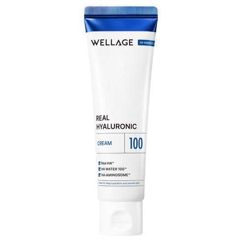 Welrajyu Rieol Hialrunik 100 Cream , 80 ml, 1 Pack (웰라쥬 리얼 히알루로닉 100 크림, 80ml, 1개)