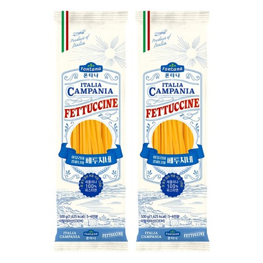 Pontana Talria Kampania Petuchi , 500 g, 2 Pack (폰타나 탈리아 캄파니아 페투치)
