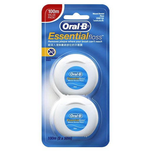 Oralbi Wax Chisil , 50 m, 2 Pack , 1 Pack (오랄비 치실)