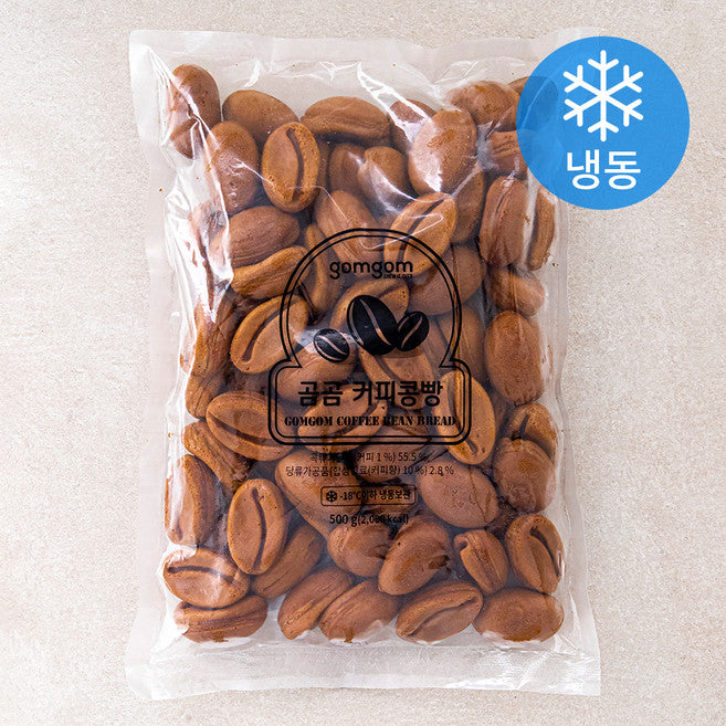 GuamPick Keopikongppang ( Frozen ), 500 g, 1 Pack (커피콩빵)