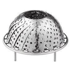 Comet Kichin Stainless Jjimgi Sohyeong , 22.5 cm, 1 Pack (코멧 키친 스테인레스 찜기 소형, 22.5cm, 1개)