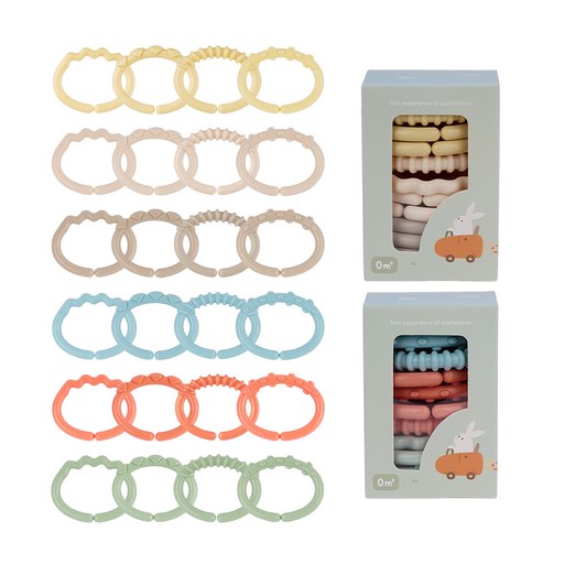 Abeulrin Infant Gori Sheets Nan Persimmon Chibalgi Son Persimmon Gak Sheets Nan Persimmon , 1 Set , Bibideu + Koji , 24 P (아블린 고리 난 치발기 손 각 비비드 코지)