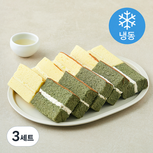 Rice Cake Pyeon Rice Kekeu Ssuk 5 Pack + Sweet Potato 5 Pack Set 325 g ( Frozen ), 3 Set (편 케크 쑥)