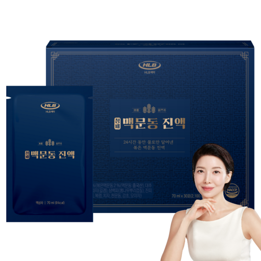 HLB Jeyak Cheongpae MAC Mundong Jinaek 100% Sa Packets Nin Opio Packets Gonin D Bokeun MAC Mundong , 1 Box , 2.1 L (제약 청패 문동 진액 사 닌 오피오 고닌 볶은)