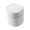 Seulrim Wonrain Ttokttak Mini Hyuji Whole , White (슬림 원라인 똑딱 미니 휴지통, 화이트)