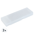 Moninggeulri 2 Dan Bantumyeong Pil Whole Keoseuteom Keseu , 2 Pack (모닝글리 단 반투명 필 커스텀 케스)