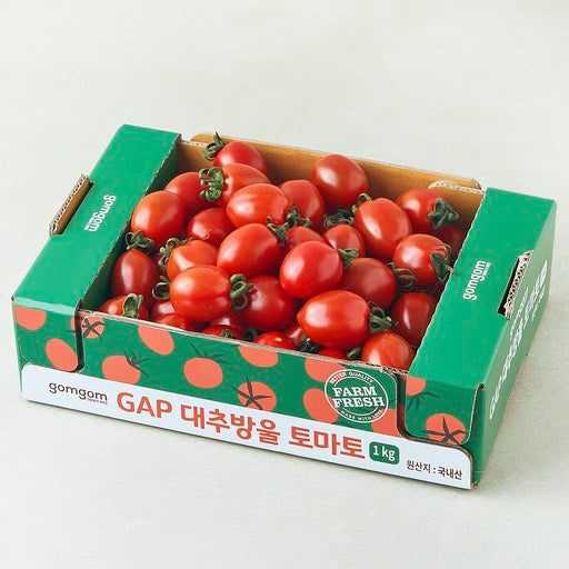 GuamPick GAP Daechu Cherry Tomato , 1 kg, 1 Pack (대추)
