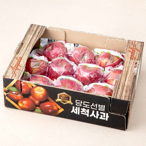 Nonghyup Daily Apple , 1 kg(5~7 Pack ), 1 Pack (가족 국내산 당도선별 안동 세척사과, 2kg(소과), 1개)