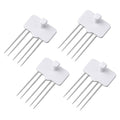 Kojiwel Byeokjipin Geol , White , 4 Pack (코지웰 벽지핀 걸이, 화이트, 4개)