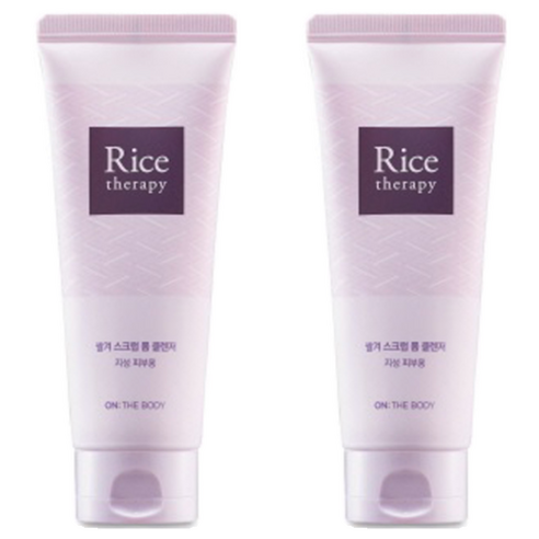 Ondeo Body Rice Terapi Scrub Foam Cleanser , 150 ml, 2 Pack (온더바디 라이스테라피 스크럽 폼 클렌저, 150ml, 2개)