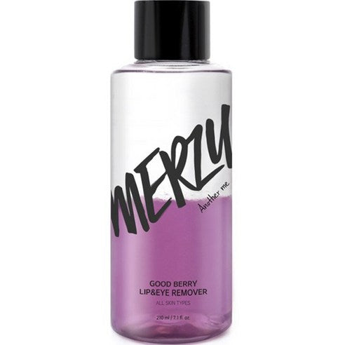 Meoji Gut Berry Rip & A Rimubeo , 1 Pack , 210 ml (머지 굿 베리 립 앤 아이 리무버, 1개, 210ml)