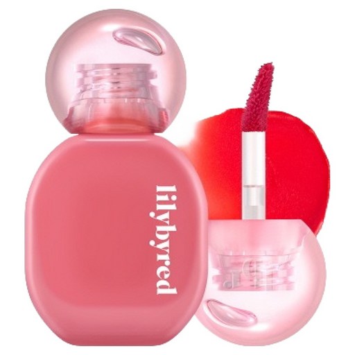 Rilribaredeu Baming Dyu Riptinteu , 5 Seukwijeuaepeul , 1 Pack (릴리바레드 바밍 듀 립틴트 스퀴즈애플)