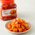 Inu Deo Flavor Na Kkakdugi Kimchi , 1 kg, 1 Pack (인우 더맛나 깍두기김치, 1kg, 1개)