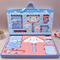 Sanrio Mungu Set Daeori Kkumigi Geoul Bit Sinhakgi Noteu Mungu , 1 Set , Sinamorol (산리오 문구 다어리 꾸미기 거울 빗 신학기 노트 시나모롤)