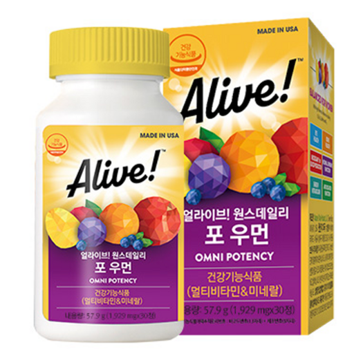 Eolrabeu Wonseuderi Packets Umeon Multi Vitamin , 30 Jeong , 1 Pack (얼라브 원스데리 우먼 정)