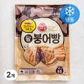 Ottogi Kkorikkaji Deuk Chan Patbungeoppang ( Frozen ), 60 g, 8 Pack , 2 Pack (꼬리까지 득 찬 팥붕어빵)