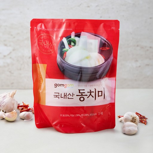 GuamPick Domestic Dongchimi , 1 kg, 1 Pack (동치미)