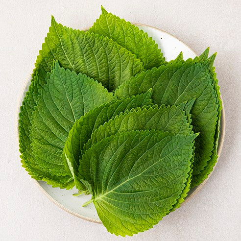 Domestic Perilla Leaves , 60 g, 1 Pack (국내산 깻잎, 60g, 1팩)