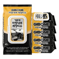 Gibon Charyangnaebu Set Jeongtisyu , 60 Pack , 5 Pack (기본에 차량내부 세정티슈, 60개, 5개)
