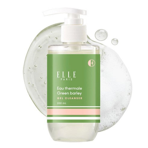 ELLE PARIS Ottereumal Green Beri Yaksanseong Gel Foam Cleanser , 200 ml, 1 Pack (ELLE PARIS 오떼르말 그린베일리 약산성 젤 폼 클렌저, 200ml, 1개)