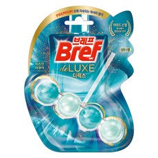 Beurepeu Direokseu Byeongi Set Jeongje Jasmine Aqua (브레프 디럭스 변기세정제 자스민 아쿠아)