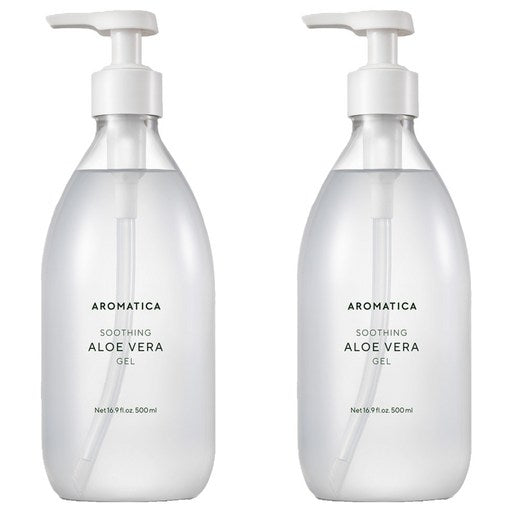 Amatika Suding Al Bera Jel , 500 ml, 2 Pack (아마티카 수딩 알 베라 젤)