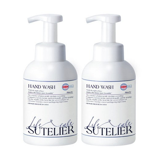 Sutteulri Dokdeoma Goboseup Beobeul Hand Wosi Beulrangswi , 510 ml, 2 Pack (수뜰리 독더마 고보습 버블 워시 블랑쉬)