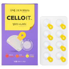 Selit Nanopaechi CELLOIT (11 mm) ECM Paechi Spot Paechi Spot Paechi Byuti , 1 Pack , 1 6 Pack (셀로잇 나노패치 CELLOIT (11mm) ECM패치 스팟패치 스팟 패치 뷰티, 1개, 16개입)