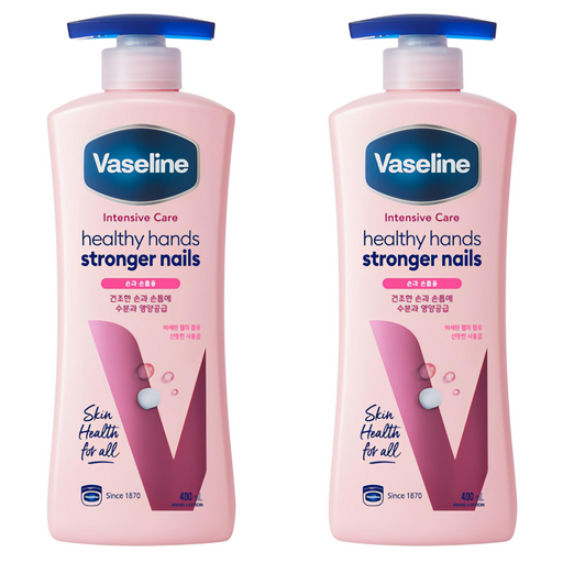 Ba Set Rin Intensibeu Keeo Helssi Hand & Seuteuronggeo Lotion , 400 ml, 2 Pack (바 린 인텐시브 케어 헬씨 스트롱거)