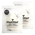 Meomeo Baby Pyueo Gonyakseupeonji Mulbangul Subunhyeong , 2 Pack (머머 퓨어 곤약스펀지 물방울 수분형)