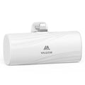 Baelryuem Kinghyeong Geochi Bojo Pear Teori D 1 4000 mAh Aepeul 8 Pin , VM-B 2 PA 4 SI 8 P(8 Pin ), White (밸류엠 도킹형 거치 보조배터리 D1 4000mAh 애플8핀, VM-B2PA4SI8P(8핀), 화이트)