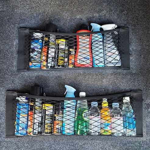 Kamajon Charyangyong Teureongkeu Sunap Teu 2 Types Set , 1 Set (카마존 차량용 트렁크 수납 네트 2종 세트, 1세트)