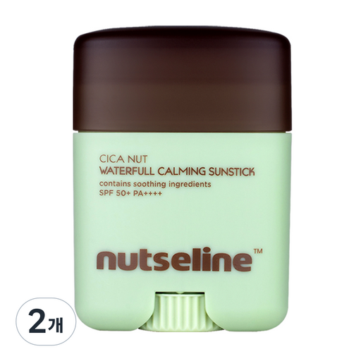 Neot Set Rin Sika Neot Woteopul Kaming Seon Stick SPF 50+ PA++++, 20 g, 2 Pack (넛 린 시카 워터풀 카밍 선)